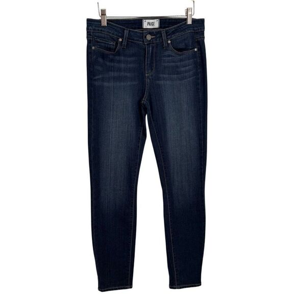 Paige Verdugo Ultra Skinny Nottingham Blue Size 29 - Picture 1 of 9